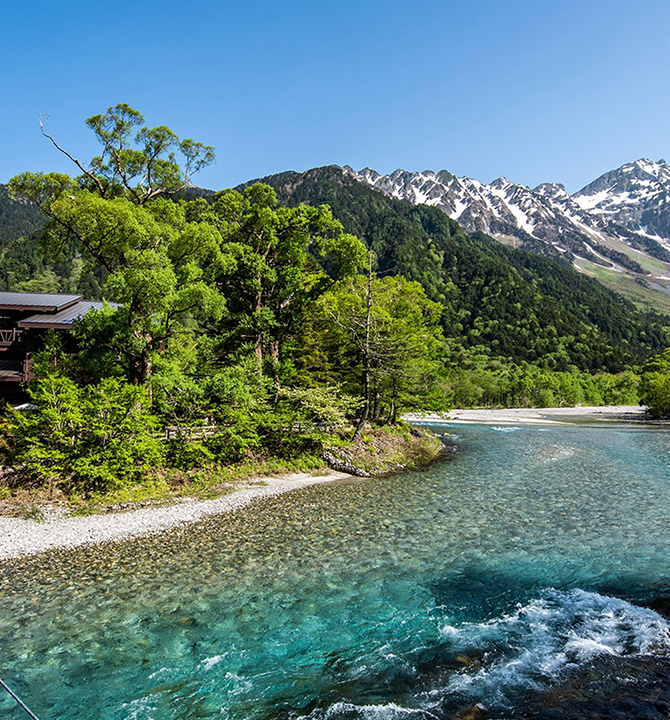 KAMIKOCHI HOTEL SHIRAKABASO | Picturesque JAPAN mountains resort